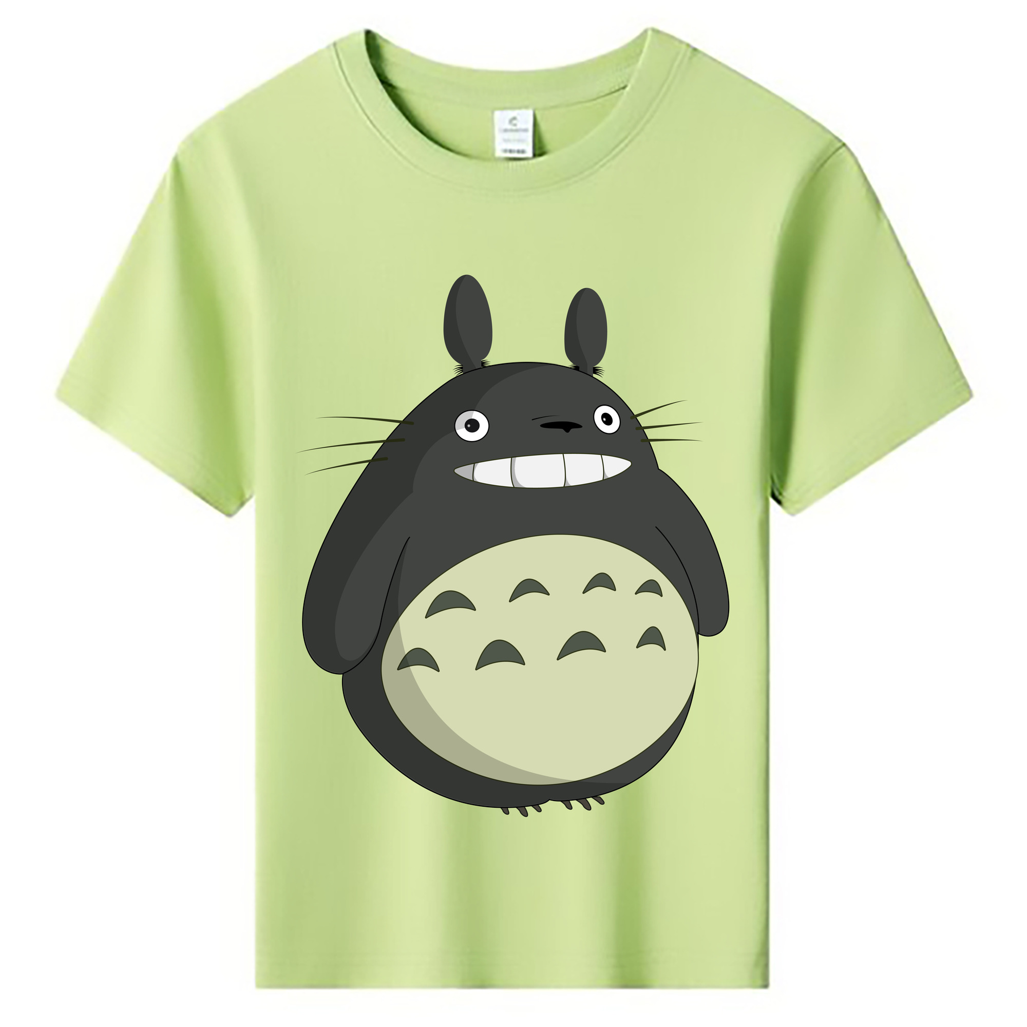 （画像用） となりのトトロ 草壁メイ 草壁サツキ My Neighbor Totoro Satsuki Kusakabe Mei Kusakabe 綿100％キッズTシャツ（フロントプリント）